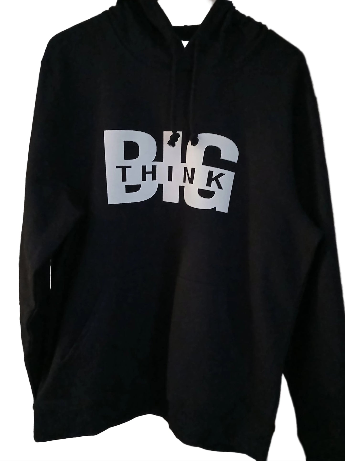 SevenTen LIFE Think Big motivational poster with bold black and white typography on a white background.