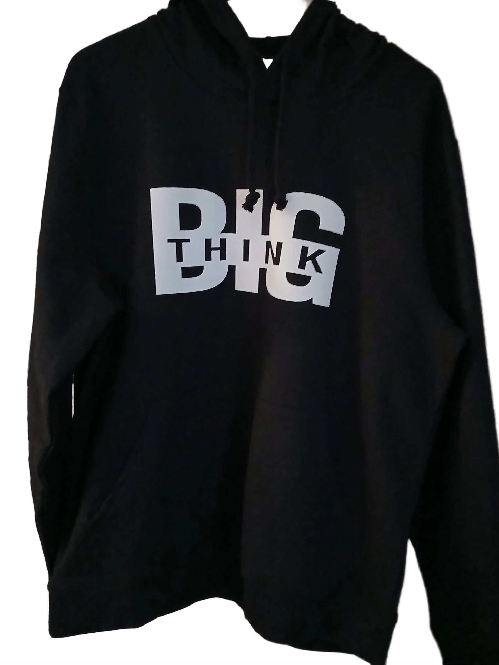 SevenTen LIFE Think Big motivational poster with bold black and white typography on a white background.